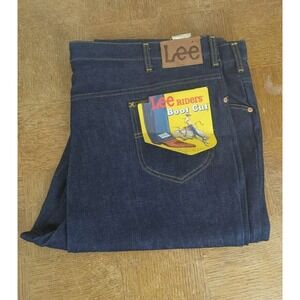 Vintage 70s Deadstock LEE Riders Made in USA 200-0341 Boot Cut Flare Jeans 50x34